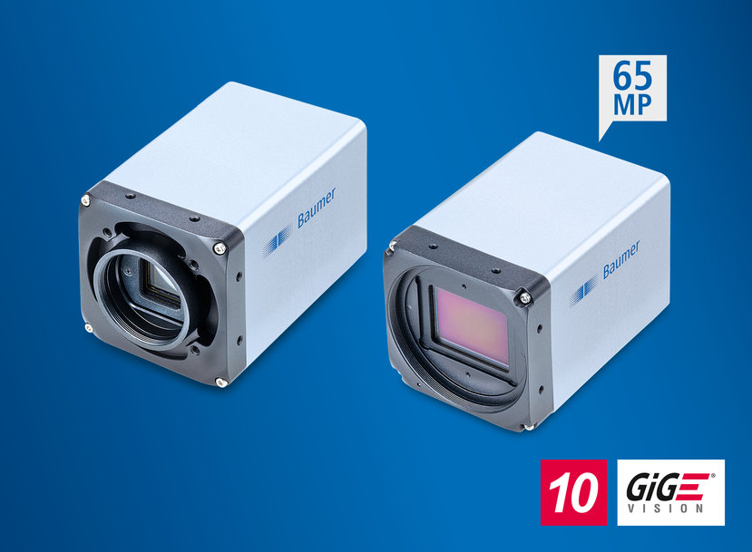 Détecter les plus petits détails : les caméras robustes 10 GigE avec détecteurs Sony Pregius S 24 MP et Gpixel 65 MP